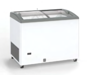 Frigorifero professionale per la conservazione di ice cream modello Gelo Glass Curved 300